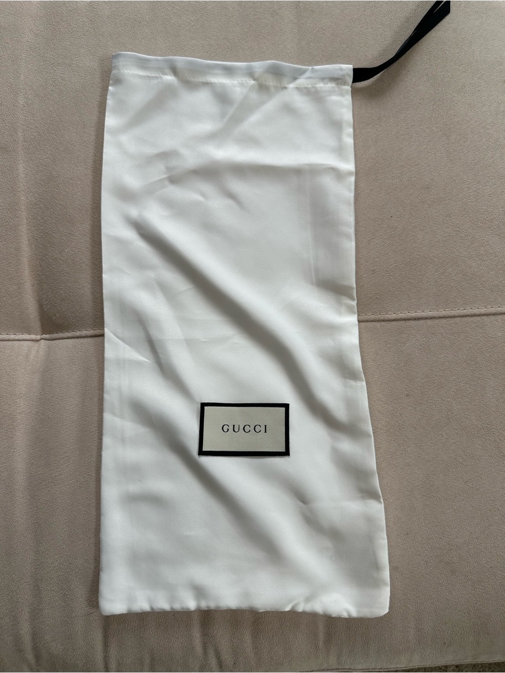 GUCCI Drawstring Dustbag - Like New - 16.5” x 8.25” - Authentic